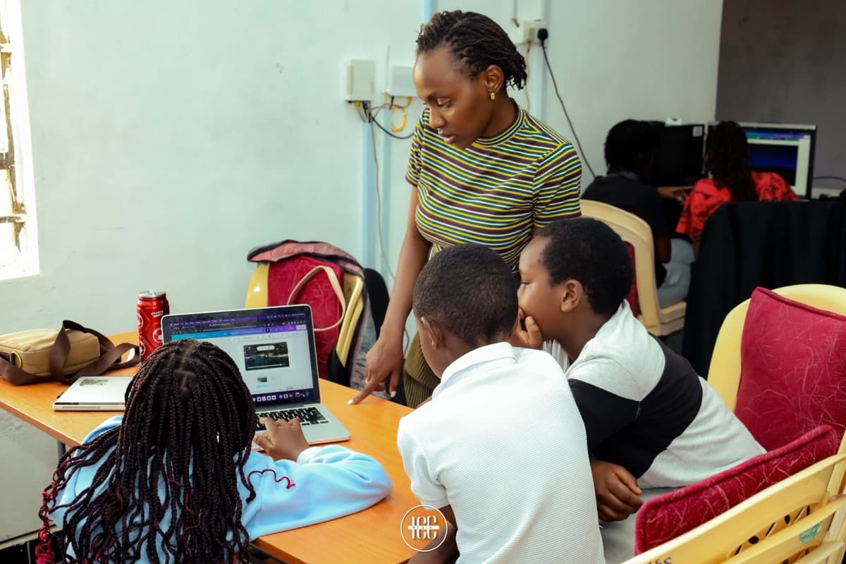 Children learning and growing at ICC Kitengela